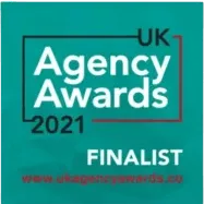 UK Agency awards 2021 finalist logo