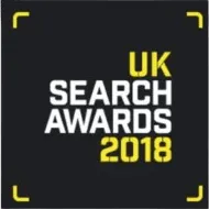 UK Search awards 2018 logo